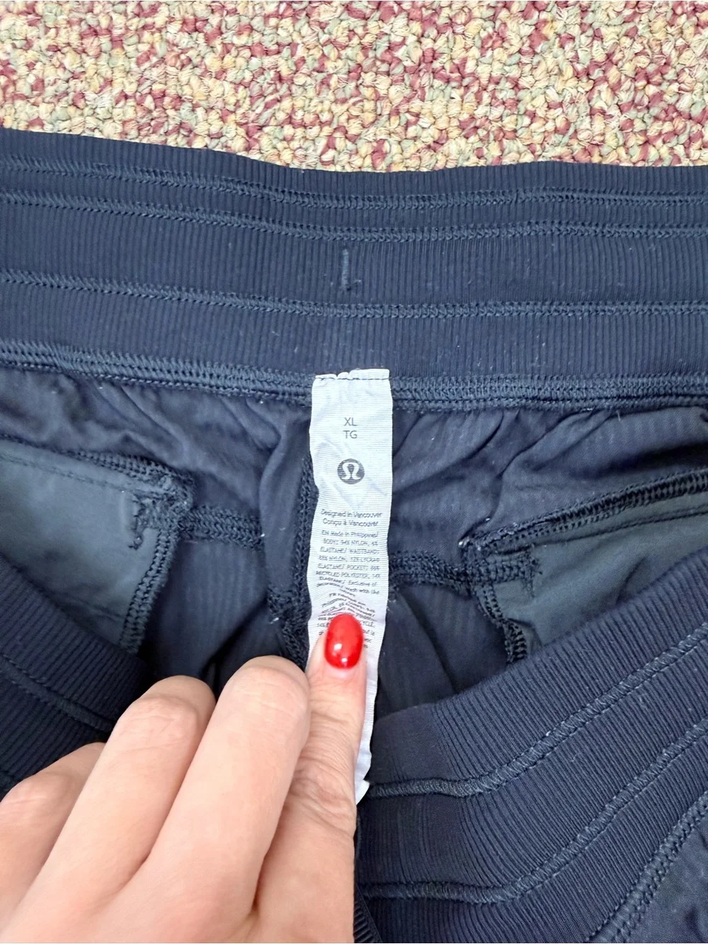 Lululemon Dance Studio Cargo Pants Black XL